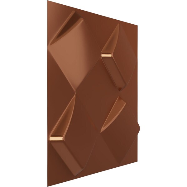 19 5/8in. W X 19 5/8in. H Bradley EnduraWall Decorative 3D Wall Panel, Total 32.04 Sq. Ft., 12PK